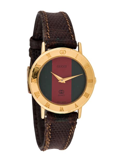 did early gucci watches have glued straps|gucci watch logo.